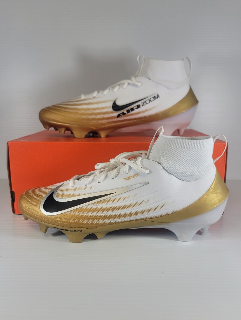 Mens Size Nike Zoom Air Vapor Pro 1 White Black Metallic Gold FB3298 103